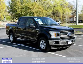 2018 FORD F150 SUPERCREW CAB PICKUP SHADOW BLACK AUTOMATIC - Capital City Auto