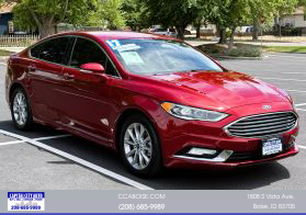 2017 FORD FUSION SEDAN RUBY RED AUTOMATIC - Capital City Auto