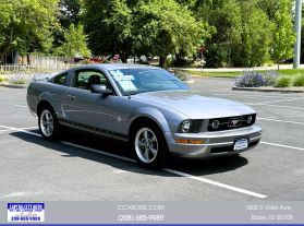 2006 FORD MUSTANG COUPE SATIN SILVER CLEARCOAT METALLIC AUTOMATIC - Capital City Auto