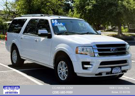2016 FORD EXPEDITION EL SUV WHITE PLATINUM CLEARCOAT METALLIC AUTOMATIC - Capital City Auto