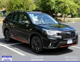 2020 SUBARU FORESTER SUV CRYSTAL BLACK SILICA AUTOMATIC - Capital City Auto
