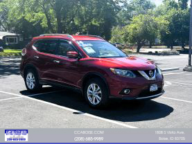 2014 NISSAN ROGUE SUV CAYENNE RED AUTOMATIC - Capital City Auto