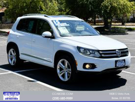 2015 VOLKSWAGEN TIGUAN SUV PURE WHITE AUTOMATIC - Capital City Auto