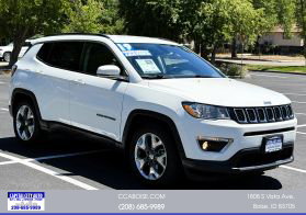 2019 JEEP COMPASS SUV WHITE CLEARCOAT AUTOMATIC - Capital City Auto