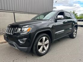 2014 JEEP GRAND CHEROKEE SUV V6, FLEX FUEL, 3.6 LITER LIMITED SPORT UTILITY 4D