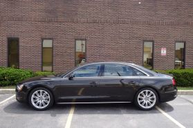 2014 AUDI A8 SEDAN V6, SUPERCHARGED, 3.0 LITER L 3.0T SEDAN 4D