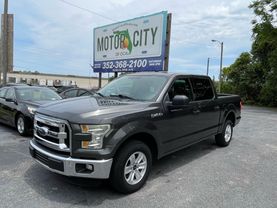 2016 FORD F150 SUPERCREW CAB PICKUP V8, FLEX FUEL, 5.0 LITER XLT PICKUP 4D 5 1/2 FT