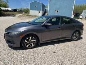 2017 HONDA CIVIC SEDAN 4-CYL, PZEV, 2.0L EX SEDAN 4D at T&T Repairables - used car dealership in Spencer, Indiana.