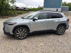 2022 TOYOTA COROLLA CROSS SUV 4-CYL, 2.0 LITER XLE SPORT UTILITY 4D at T&T Repairables - used car dealership in Spencer, Indiana.
