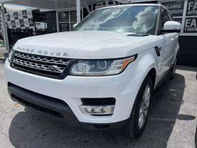2015 LAND ROVER RANGE ROVER SPORT SUV V6, SUPERCHARGED, 3.0L HSE SPORT UTILITY 4D