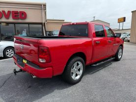 2012 RAM 1500 CREW CAB PICKUP RED AUTOMATIC - Budget Used Car Sales