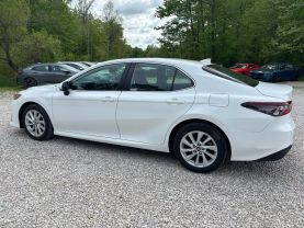 2023 TOYOTA CAMRY SEDAN 4-CYL, 2.5 LITER LE SEDAN 4D at T&T Repairables - used car dealership in Spencer, Indiana.