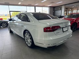 2015 AUDI A8 SEDAN V6, SUPERCHARGED, 3.0 LITER L 3.0T SEDAN 4D