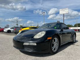 2008 PORSCHE BOXSTER CONVERTIBLE 6-CYL, 2.7 LITER CONVERTIBLE 2D