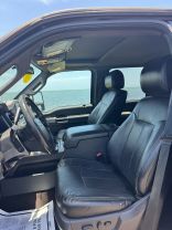 2015 FORD F350 SUPER DUTY CREW CAB PICKUP V8, TURBO DIESEL, 6.7L LARIAT PICKUP 4D 8 FT
