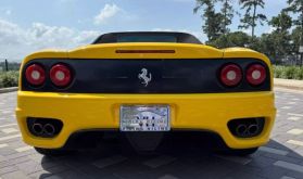 2001 FERRARI 360 SPYDER "MANUAL GATED 6-SPEED COUPE - 2