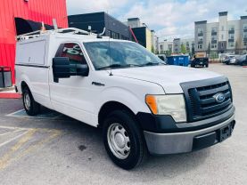 2010 FORD F150 REGULAR CAB PICKUP V8, 16V, 4.6 LITER STX PICKUP 2D 6 1/2 FT