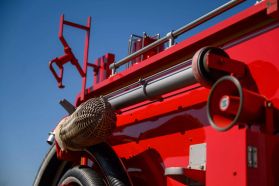 1997 TOYOTA DYNA TRUCK 15B FIRE TRUCK