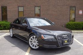 2014 AUDI A8 SEDAN V6, SUPERCHARGED, 3.0 LITER L 3.0T SEDAN 4D