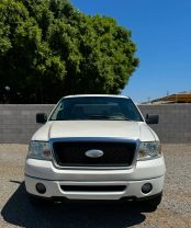 2007 FORD F150 SUPERCREW CAB PICKUP V8, FLEX FUEL, 5.4 LITER XLT PICKUP 4D 5 1/2 FT