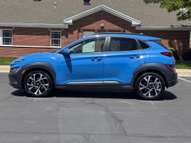 2022 HYUNDAI KONA SUV 4-CYL, TURBO, GDI, 1.6 LITER LIMITED SPORT UTILITY 4D