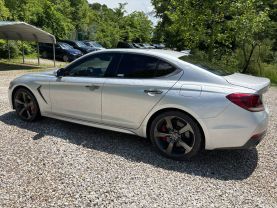 2019 GENESIS G70 SEDAN V6, TWIN TURBO, 3.3 LITER 3.3T ADVANCED SEDAN 4D at T&T Repairables - used car dealership in Spencer, Indiana.