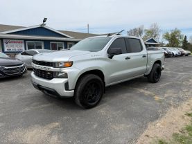 2020 CHEVROLET SILVERADO 1500 CREW CAB PICKUP V8, ECOTEC3, 5.3 LITER CUSTOM PICKUP 4D 5 3/4 FT