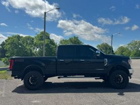 2018 FORD F350 SUPER DUTY CREW CAB PICKUP V8, TURBO DIESEL, 6.7L LARIAT PICKUP 4D 6 3/4 FT
