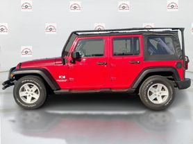 2007 JEEP WRANGLER SUV V6, 3.8 LITER UNLIMITED X SPORT UTILITY 4D