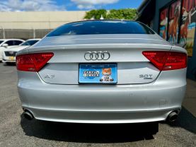 2013 AUDI A7 SEDAN V6, SUPERCHARGED, 3.0 LITER PREMIUM PLUS SEDAN 4D