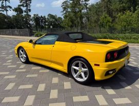 2001 FERRARI 360 SPYDER "MANUAL GATED 6-SPEED COUPE - 2