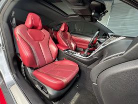 2017 INFINITI Q60 - V6, TWIN TURBO, 3.0 LITER RED SPORT 400 COUPE 2D