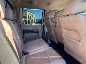 2011 FORD F350 SUPER DUTY CREW CAB PICKUP V8, TURBO DIESEL, 6.7L LARIAT PICKUP 4D 6 3/4 FT