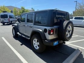2019 JEEP WRANGLER UNLIMITED SUV V6, VVT, 3.6 LITER SPORT S SPORT UTILITY 4D