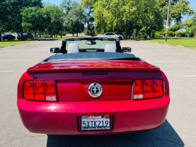 2007 FORD MUSTANG CONVERTIBLE V6, 4.0 LITER PREMIUM CONVERTIBLE 2D