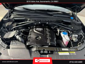 2016 AUDI Q5 SUV 4-CYL, TURBO, 2.0 LITER 2.0T PREMIUM SPORT UTILITY 4D