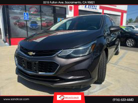 2017 CHEVROLET CRUZE SEDAN 4-CYL, TURBO, 1.4 LITER LT SEDAN 4D