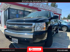 2008 CHEVROLET SILVERADO 1500 CREW CAB PICKUP V8, 4.8 LITER LS PICKUP 4D 5 3/4 FT
