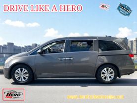 2014 HONDA ODYSSEY VAN V6, I-VTEC, 3.5 LITER EX-L MINIVAN 4D
