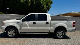 2007 FORD F150 SUPERCREW CAB PICKUP V8, FLEX FUEL, 5.4 LITER XLT PICKUP 4D 5 1/2 FT