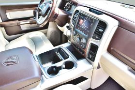 2018 RAM 1500 QUAD CAB PICKUP V6, TURBO ECODIESEL, 3.0L LARAMIE PICKUP 4D 6 1/3 FT