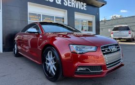 2013 AUDI S5 COUPE V6, SUPERCHARGED, 3.0 LITER PREMIUM PLUS COUPE 2D