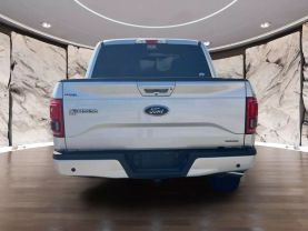 2016 FORD F150 SUPERCREW CAB PICKUP V8, FLEX FUEL, 5.0 LITER LARIAT PICKUP 4D 5 1/2 FT