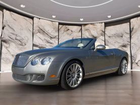 2010 BENTLEY CONTINENTAL CONVERTIBLE W12, TWIN TURBO, FF, 6.0L GTC SPEED CONVERTIBLE 2D