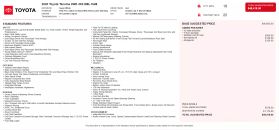 2020 TOYOTA TACOMA DOUBLE CAB PICKUP V6, 3.5 LITER SR PICKUP 4D 5 FT