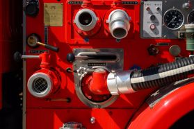 1997 TOYOTA DYNA TRUCK 15B FIRE TRUCK
