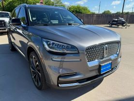 2022 LINCOLN AVIATOR SUV V6, TWIN TURBO, 3.0 LITER RESERVE SPORT UTILITY 4D