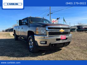 2013 CHEVROLET SILVERADO 3500 HD CREW CAB PICKUP V8, TURBO DIESEL, 6.6 LITER LTZ PICKUP 4D 8 FT