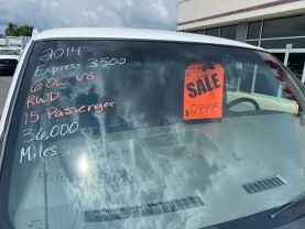 2014 CHEVROLET EXPRESS 3500 15 PASSENGER VAN PASSENGER VANS V8, 6.0L LS EXTENDED 3D - Eddies Auto Sales