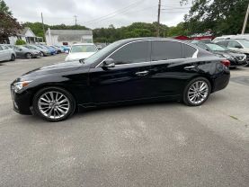 2018 INFINITI Q50 SEDAN V6, TWIN TURBO, 3.0 LITER 3.0T LUXE SEDAN 4D